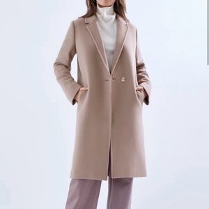 Aritzia Babaton The Stedman Coat Virgin Wool - Milior 🤎